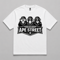 Ape Street No Evil Original White Tee