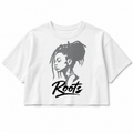 Roots Women's Cropped Graphic T-Shirt – Afro Heritage Streetwear Tee