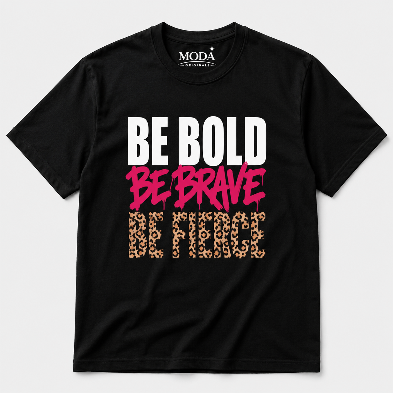 Moda Originals Be Bold Inspirational Full Size / Cropped Tee