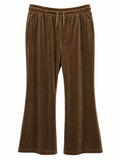 H&M Brown Velour Ladies Jogging Bottoms