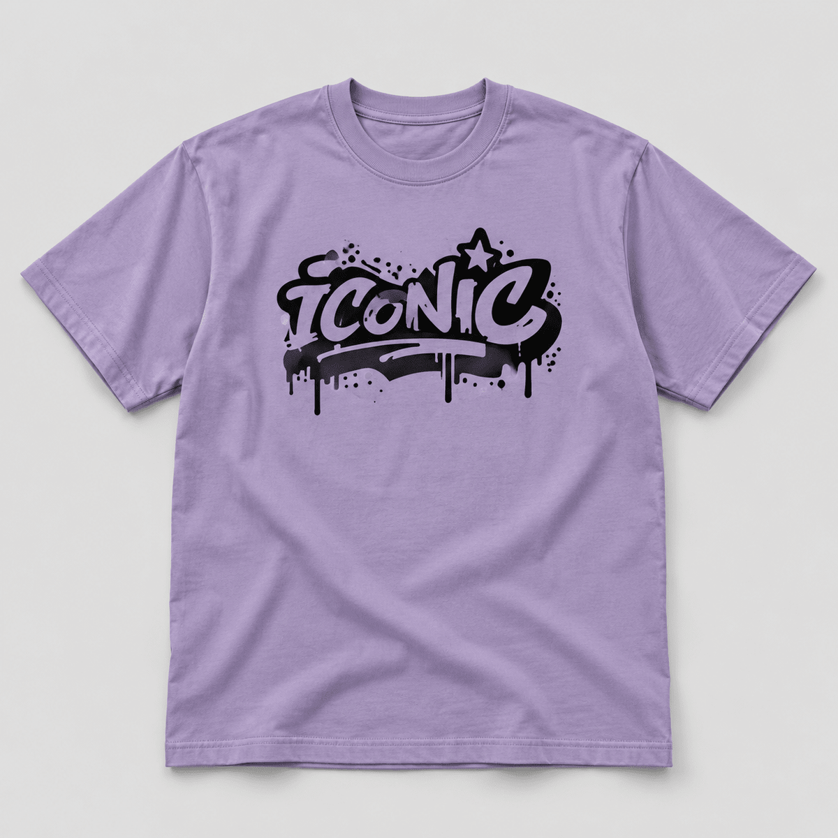 Moda Originals Iconic full-length T-shirt in Paragon, front view