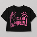 Moda Originals Island Queen Black with Pink Tee