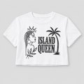 Moda Originals Island Queen White with Silver Tee