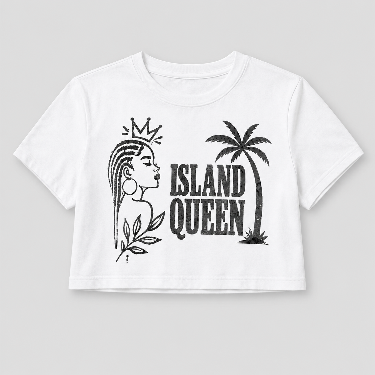 Moda Originals Island Queen White with Silver Tee