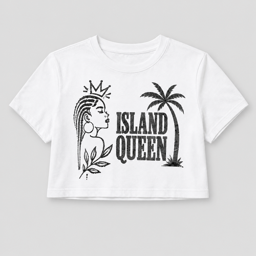 Moda Originals Island Queen White with Silver Tee