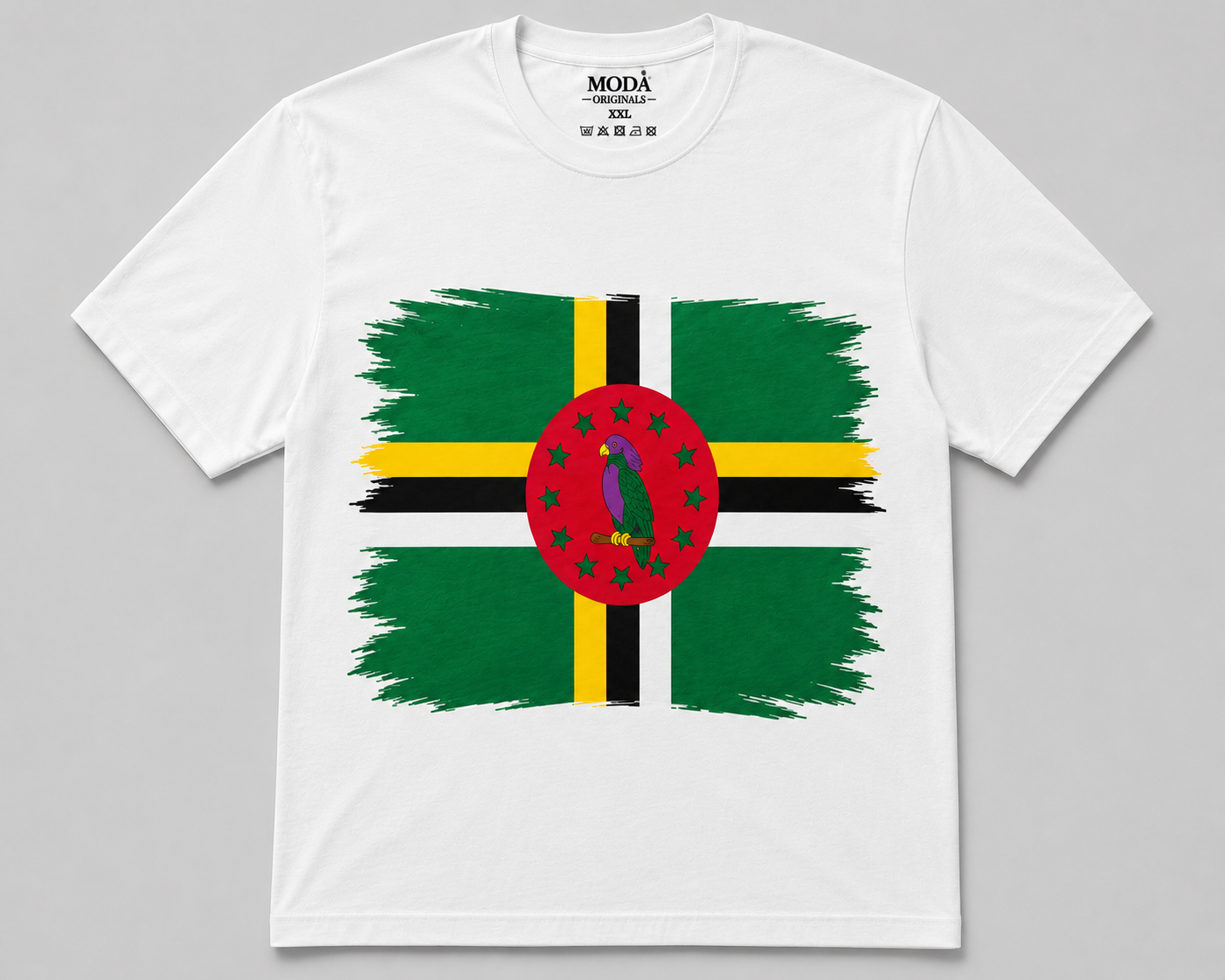 Wear Your Flag Caribbean Graphic T-Shirt | Full Size & Cropped Tee
