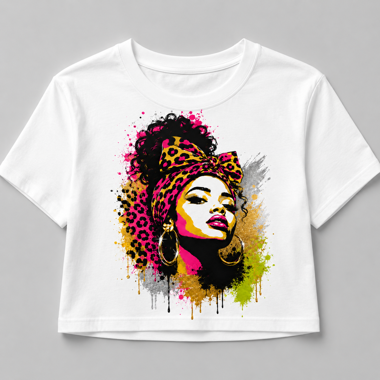 Wild Spirit – Women's Premium Graphic Crop Top