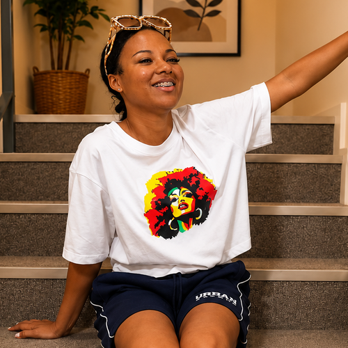 Caribbean Soul Graphic T-Shirt – Full Size / Crop Tee Fit
