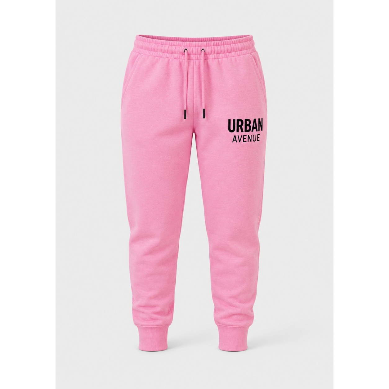 Urban Avenue Pink Unisex Premium Sweatpants
