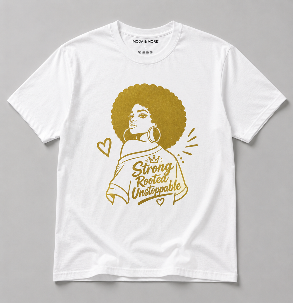 Strong Rooted Unstoppable Graphic Full Size / Cropped T-Shirt