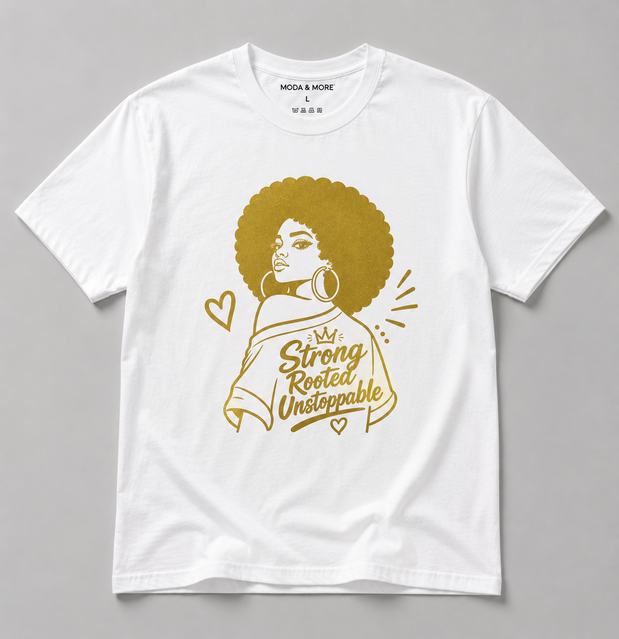 Strong Rooted Unstoppable Graphic Full Size / Cropped T-Shirt