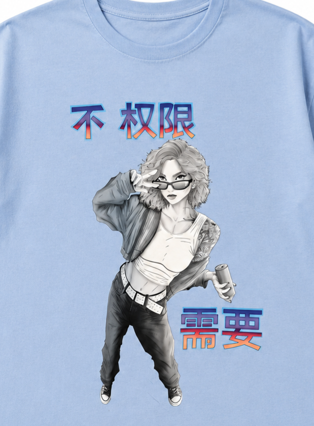 “No Permission Needed” Limited Edition T-Shirt | Urban Avenue x Boo21Custom
