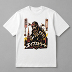 Ape Street Apezilla graphic T-shirt featuring bold Japanese kaiju-inspired monster artwork.