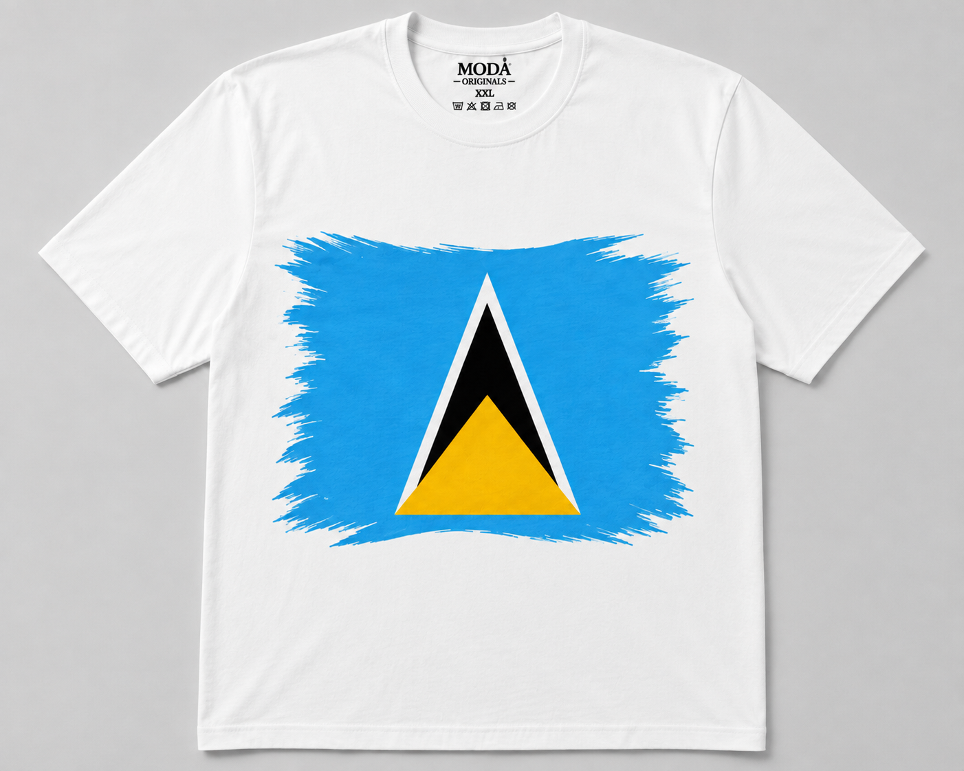 Wear Your Flag Caribbean Graphic T-Shirt | Full Size & Cropped Tee