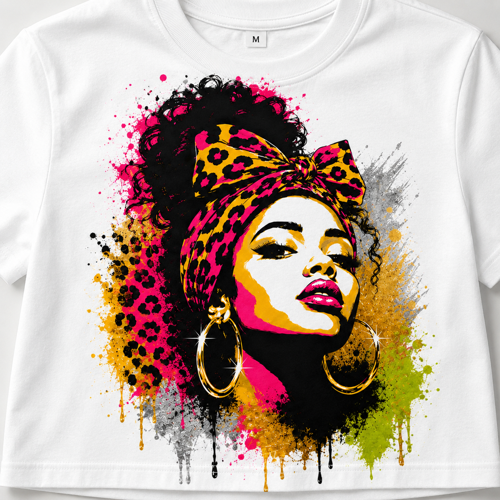 Wild Spirit – Women's Premium Graphic Crop Top