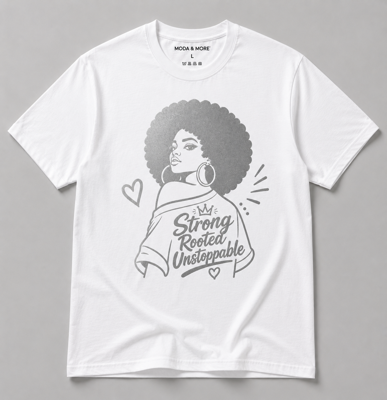 Strong Rooted Unstoppable Graphic Full Size / Cropped T-Shirt