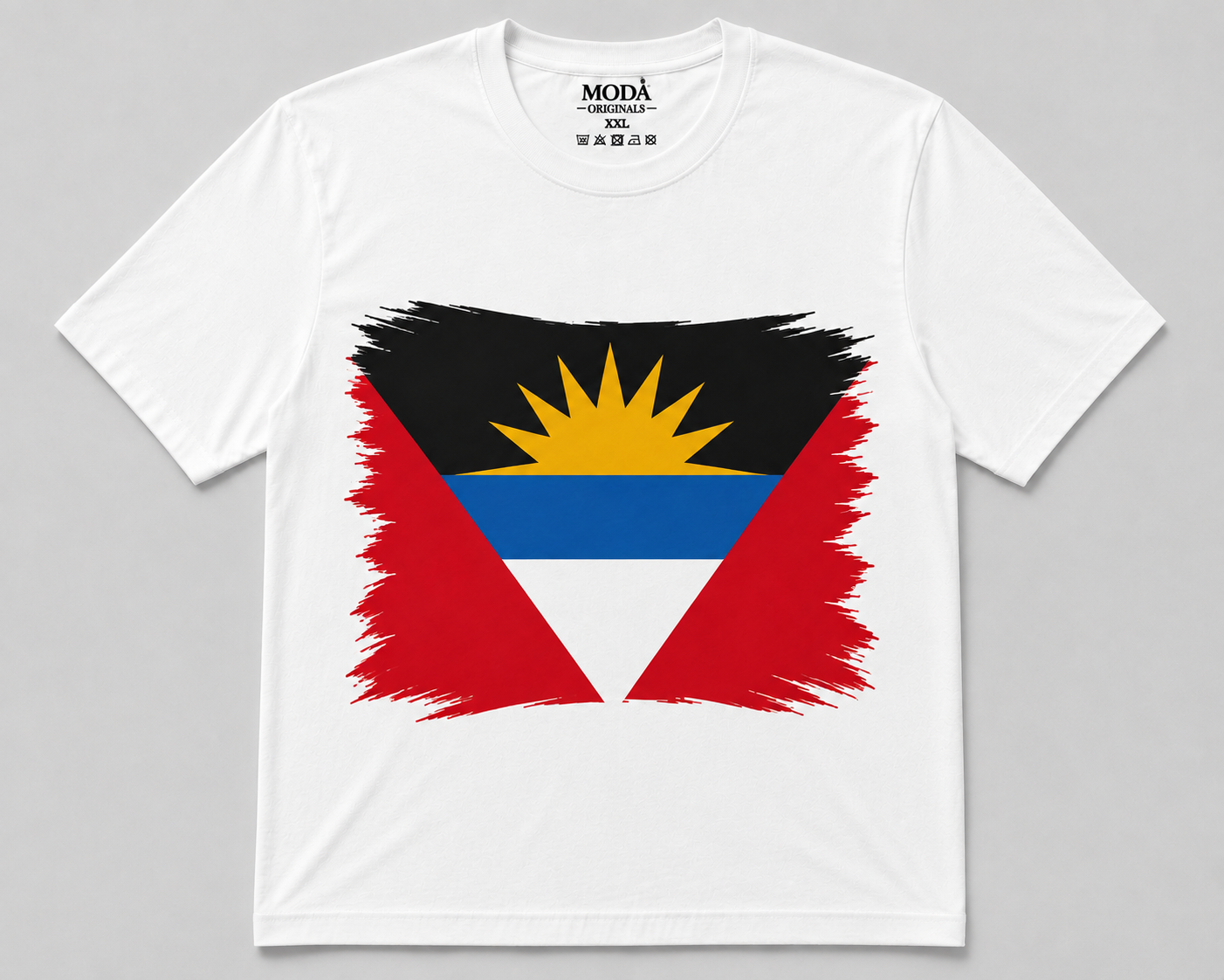 Wear Your Flag Caribbean Graphic T-Shirt | Full Size & Cropped Tee