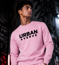 Urban Avenue Pink Premium Crewneck Sweatshirt