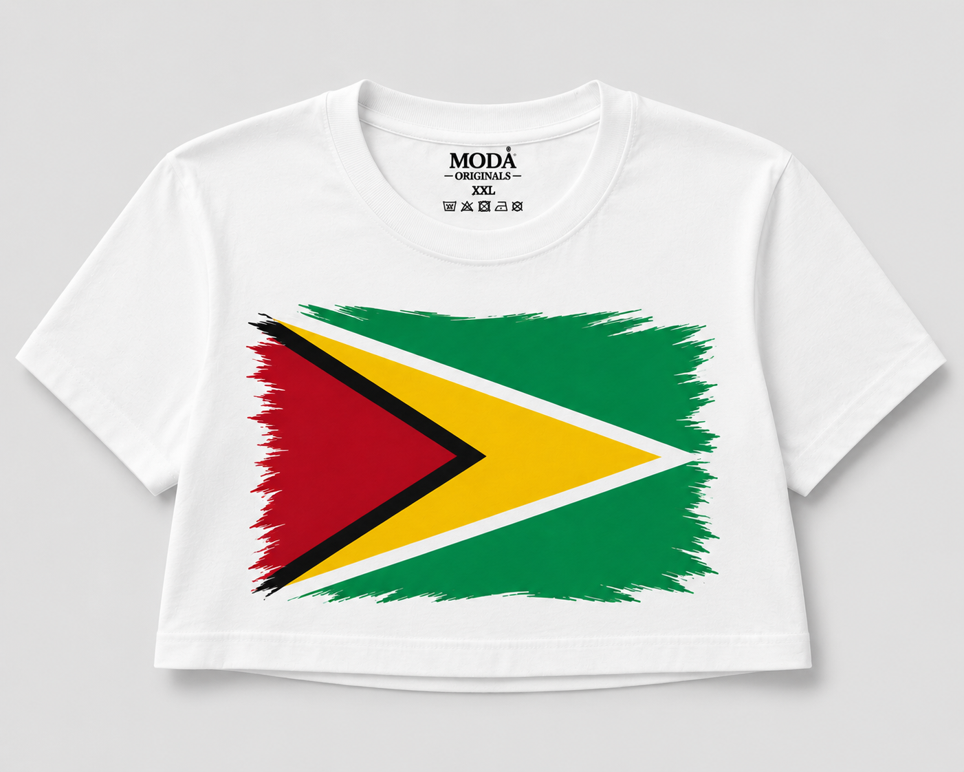 Wear Your Flag Caribbean Graphic T-Shirt | Full Size & Cropped Tee