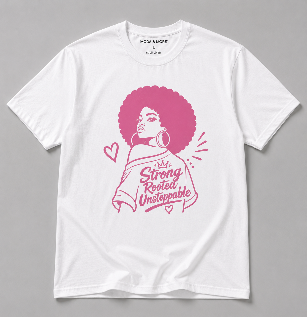 Strong Rooted Unstoppable Graphic Full Size / Cropped T-Shirt