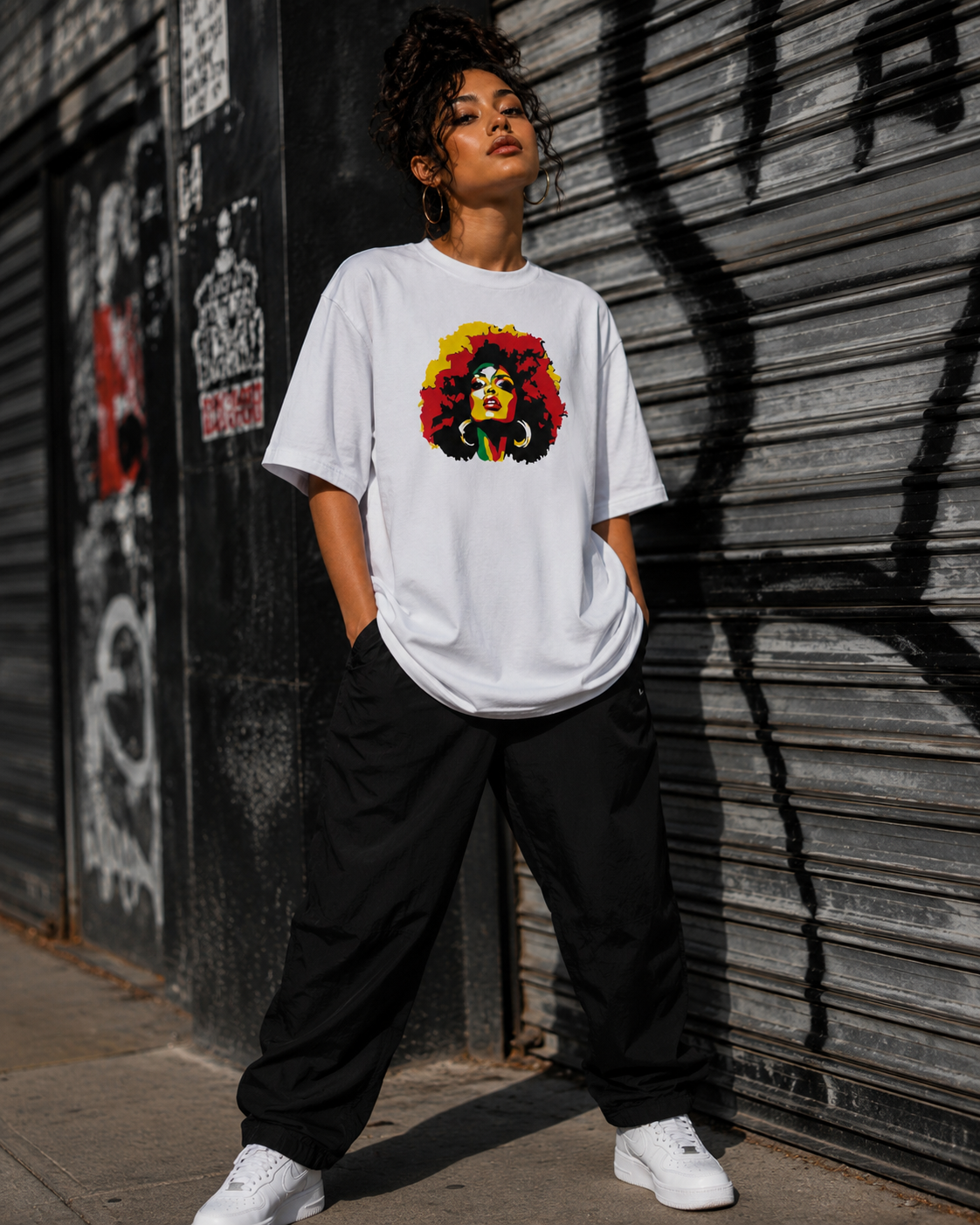 Caribbean Soul Graphic T-Shirt – Full Size / Crop Tee Fit