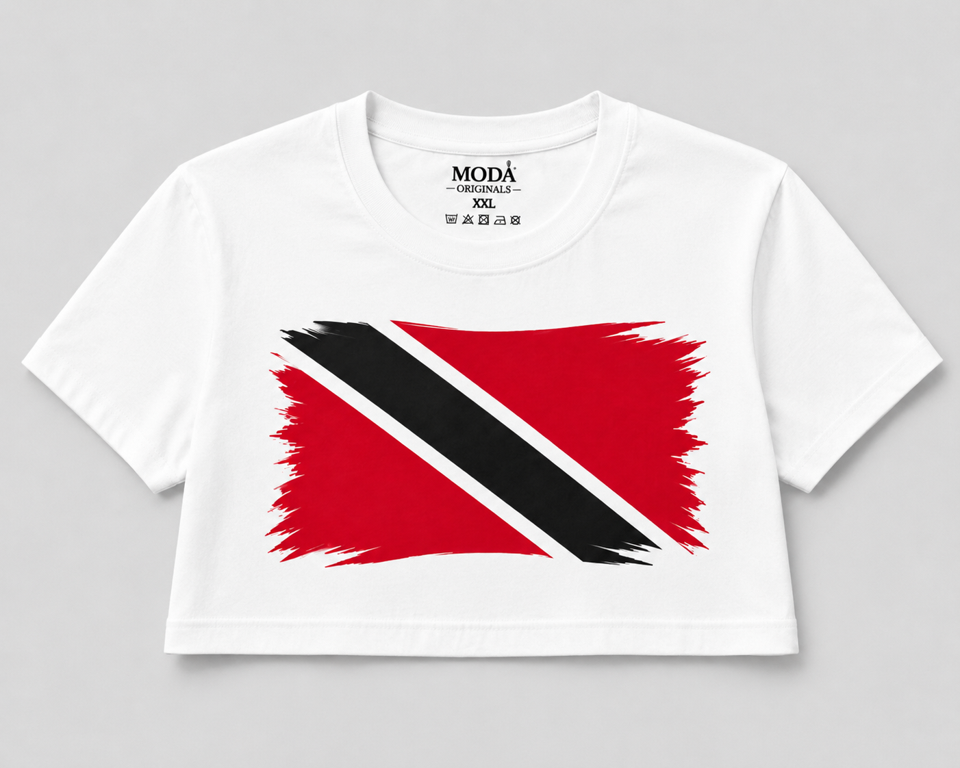 Wear Your Flag Caribbean Graphic T-Shirt | Full Size & Cropped Tee