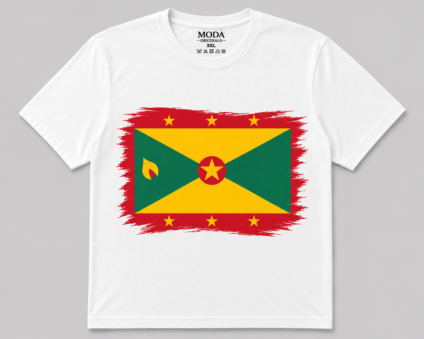 Wear Your Flag Caribbean Graphic T-Shirt | Full Size & Cropped Tee