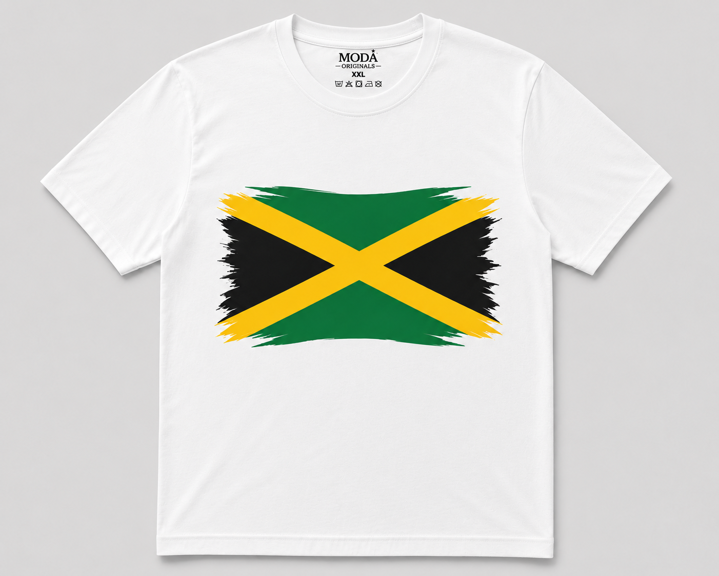 Wear Your Flag Caribbean Graphic T-Shirt | Full Size & Cropped Tee
