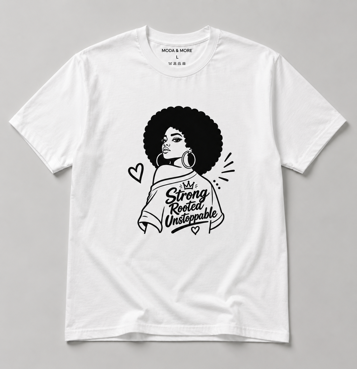 Strong Rooted Unstoppable Graphic Full Size / Cropped T-Shirt