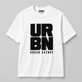 Urban Avenue URBN Graphic Black on White Tee